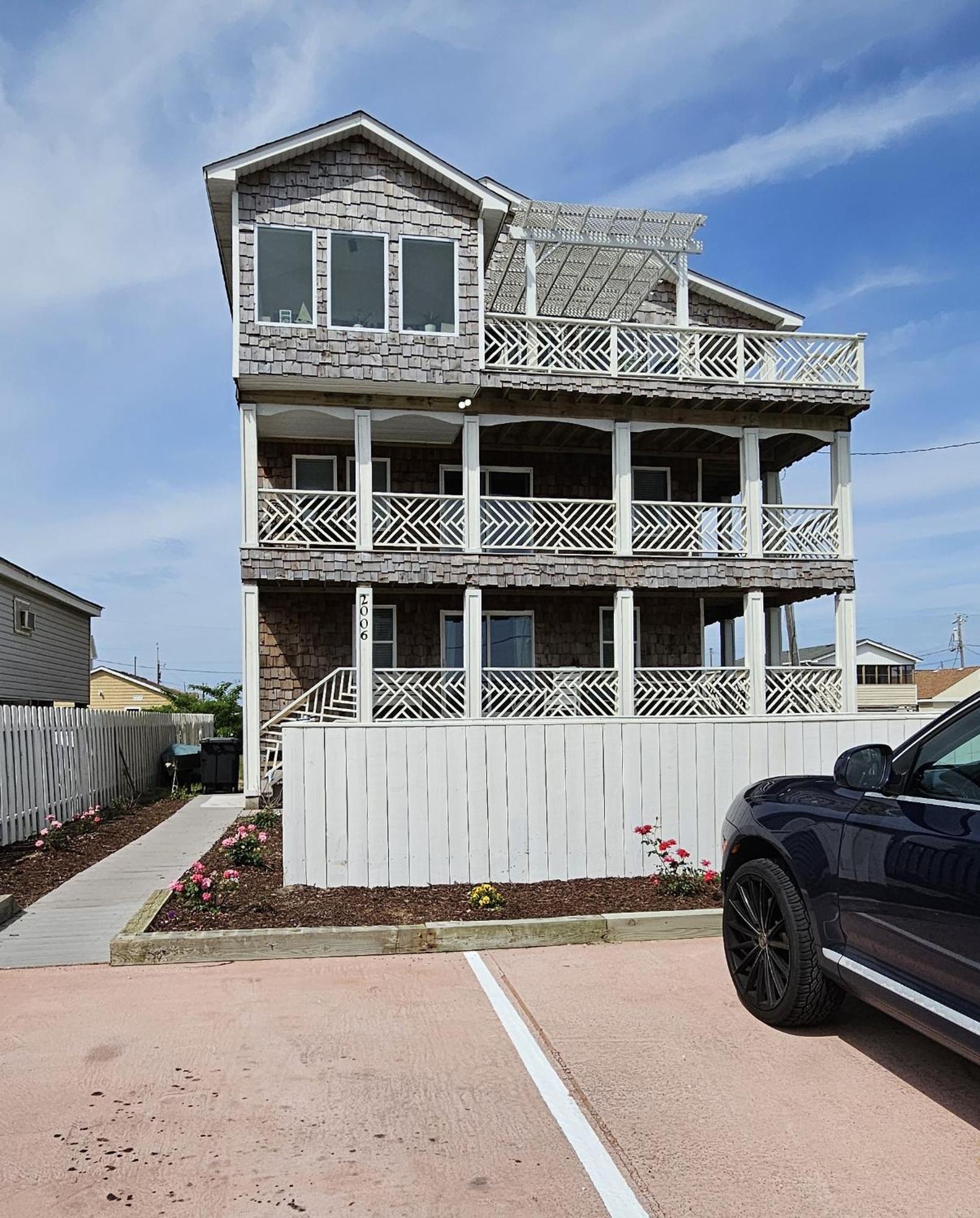 Beach Road Bed And Breakfast Килл-Девил-Хиллз Экстерьер фото